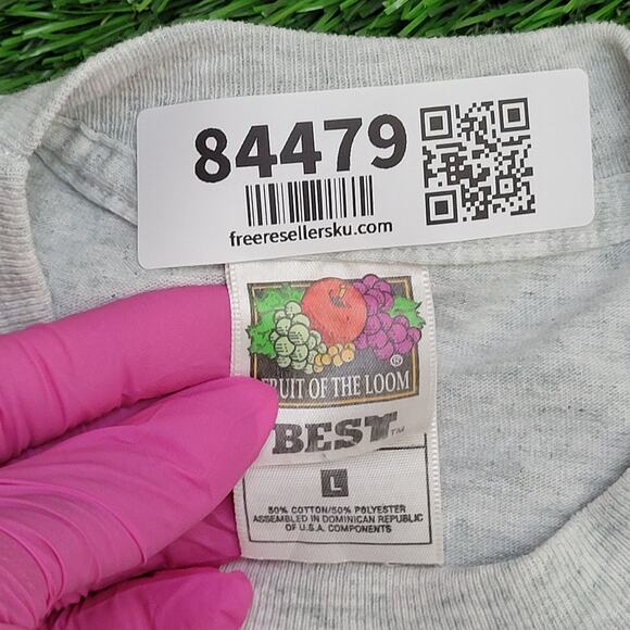 Vintage 1993 Dances-With-Wolves Shirt Large 21x26 Crop USA - Picture 8 of 14